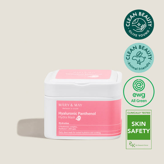 Mary&May Hyaluronic Panthenol Hydra Mask (30pcs)