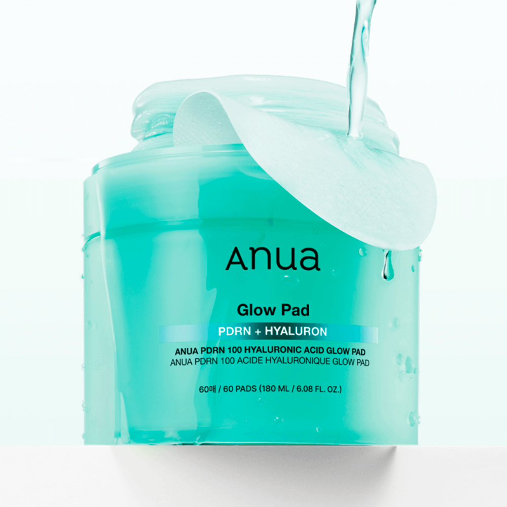 ANUA PDRN 100 Hyaluronic Acid Glow Pad