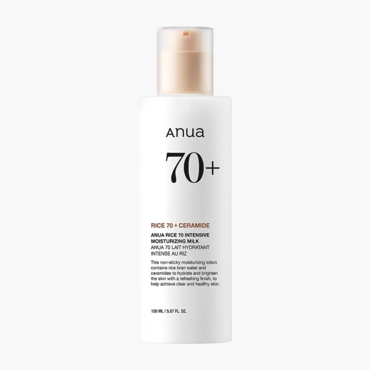 ANUA Rice 70 Intensive Moisturizing Milk