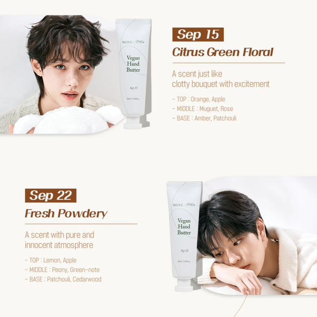 NACIFIC LIMITED Vegan Hand Butter Set x Stray Kids Collaboration (1 kom)
