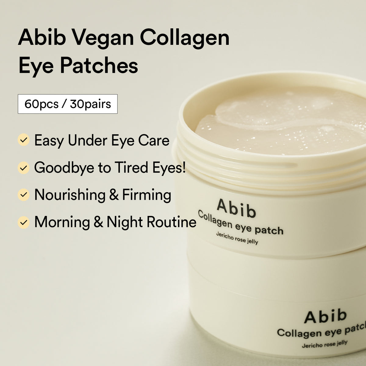 Abib Collagen Eye Patch Jericho Rose Jelly