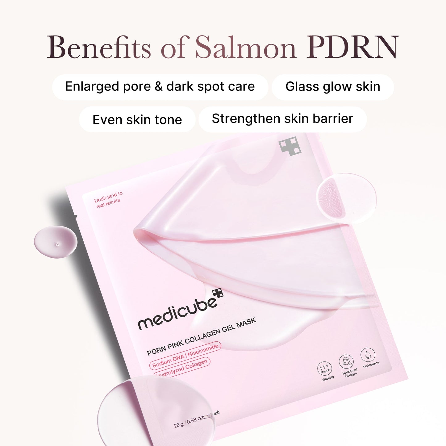 Medicube PDRN PINK COLLAGEN GEL MASK