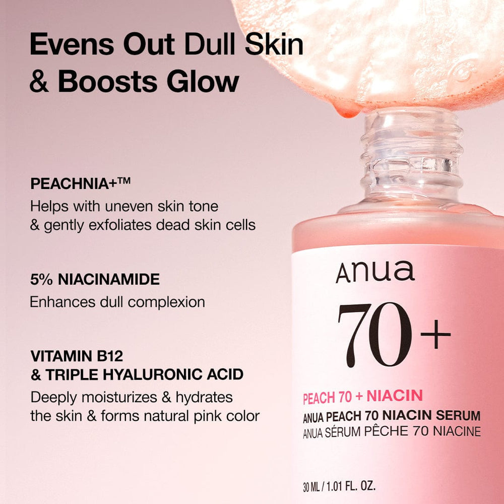 ANUA Peach 70% Niacin Serum