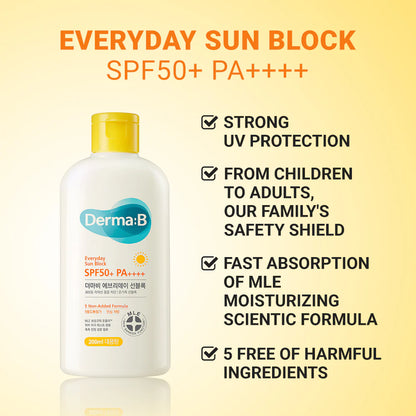 DERMA:B Derma-B Everyday Sun Block SPF50+ PA++++