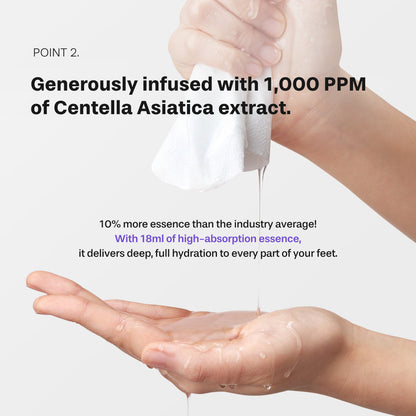 BAREN Centella Deep Soothing Ritual Foot Mask