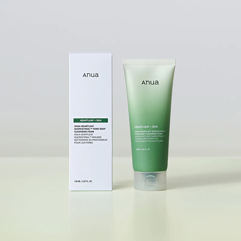 ANUA Heartleaf Quercetinol Pore Deep Cleansing Foam