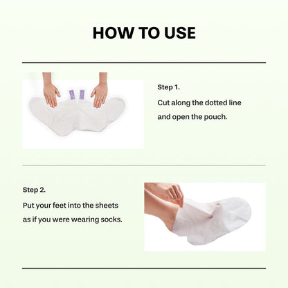 BAREN Centella Deep Soothing Ritual Foot Mask