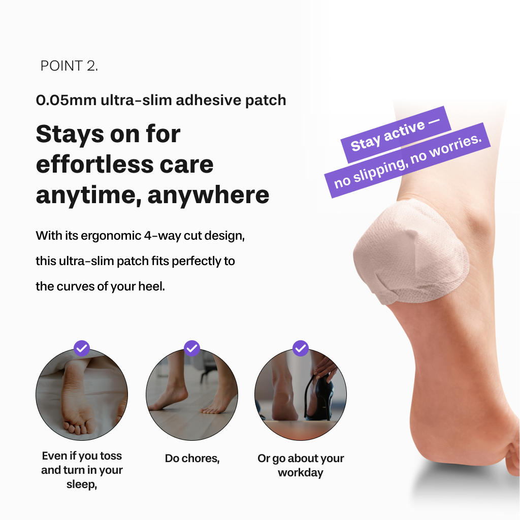 BAREN Shea Butter Sleeping Heel Patch (10ea)