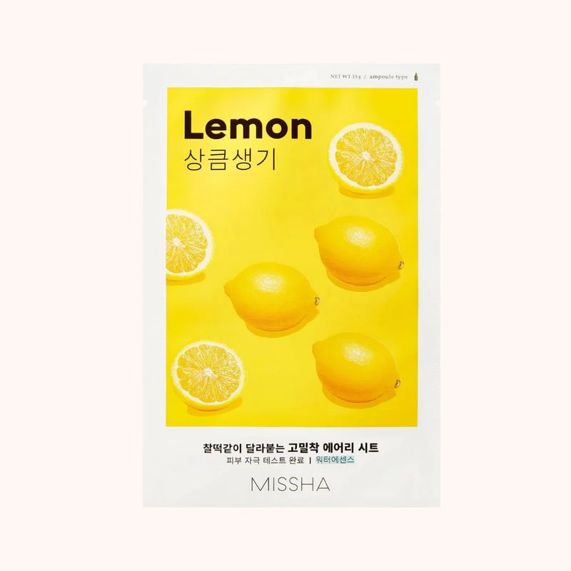 MISSHA Airy Fit Sheet Mask Lemon