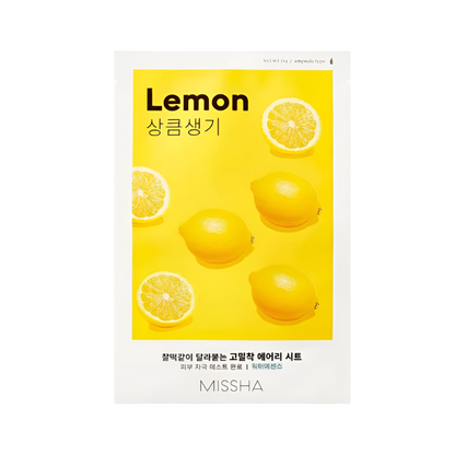 MISSHA Airy Fit Sheet Mask Lemon