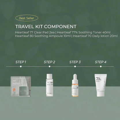 ANUA Heartleaf Soothing Trial Kit