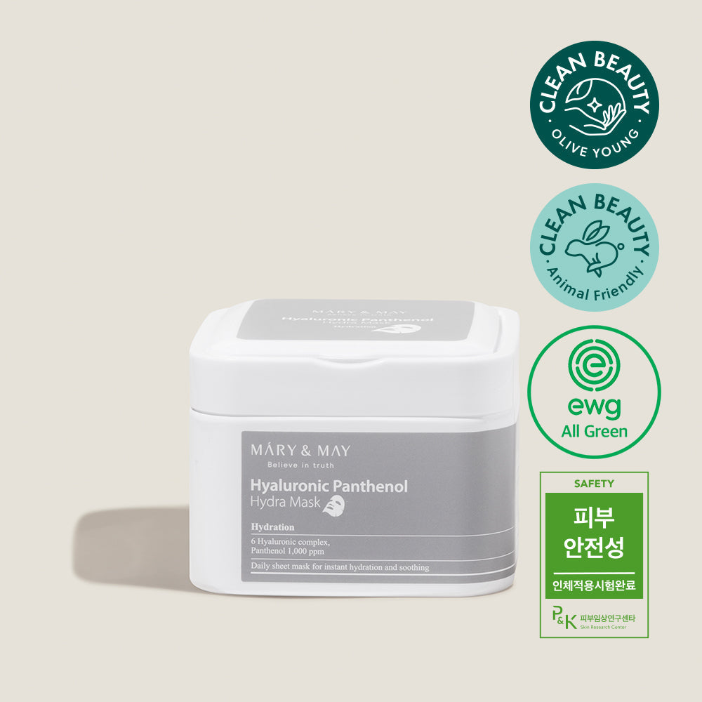 Mary&May Hyaluronic Panthenol Hydra Mask (30pcs)