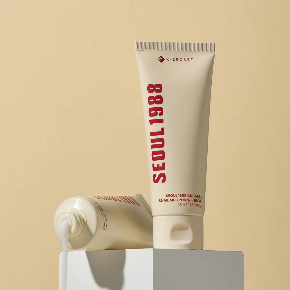 K-SECRET SEOUL 1988 Cream : Snail Mucin 93% + Rice