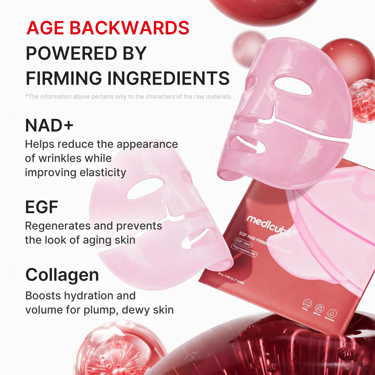 Medicube EGF NAD Firming Gel Mask