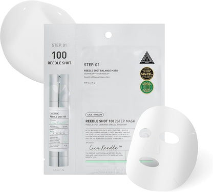 VT COSMETICS Vita-Light Reedle Shot 100 2-Step Mask