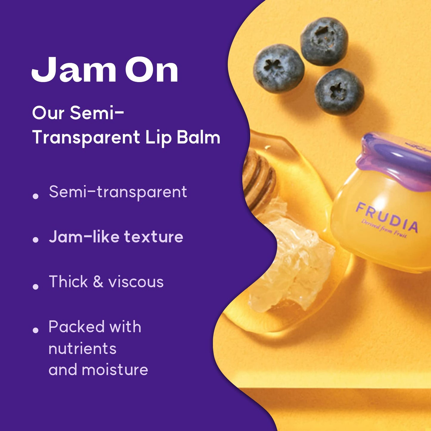 Frudia Blueberry Hydrating Honey Lip Balm