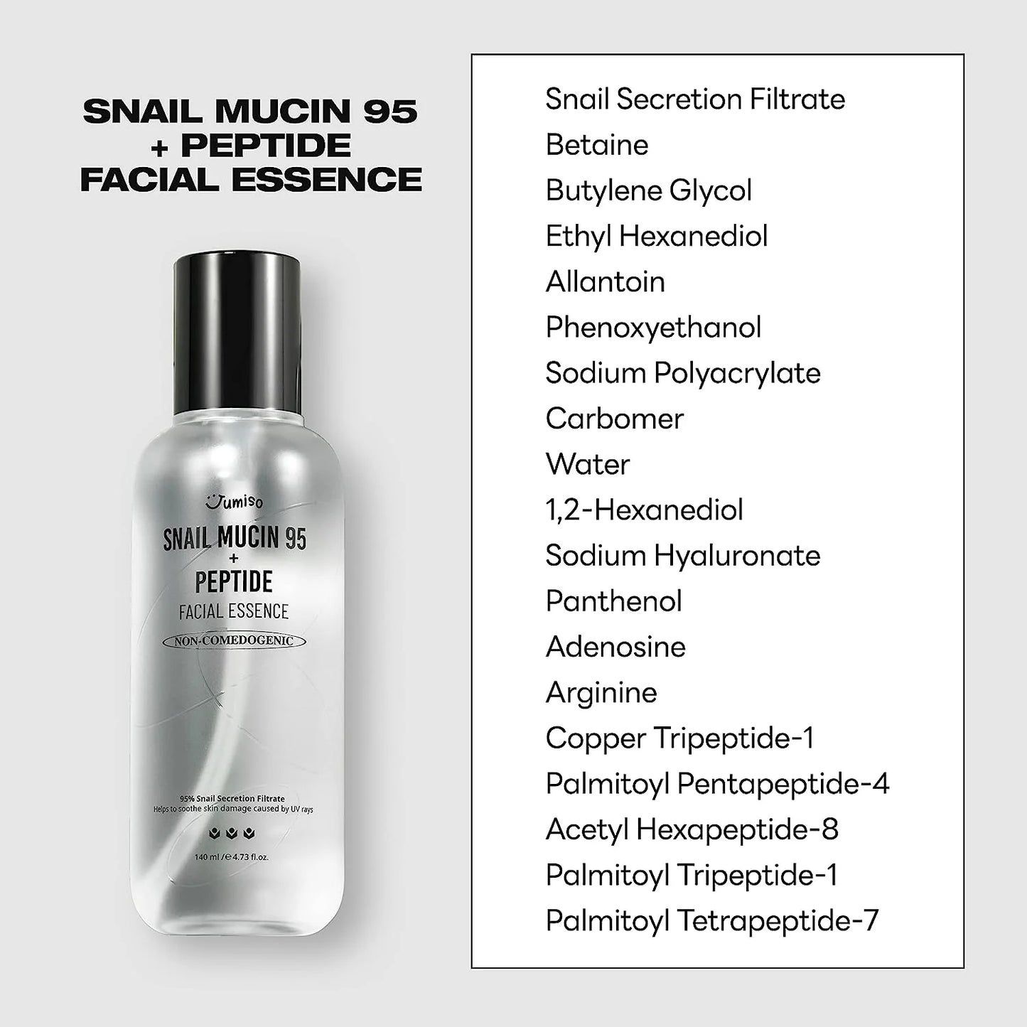 Jumiso Snail Mucin 95 + Peptide Essence