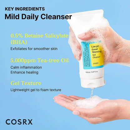 COSRX Low pH Good Morning Gel Cleanser