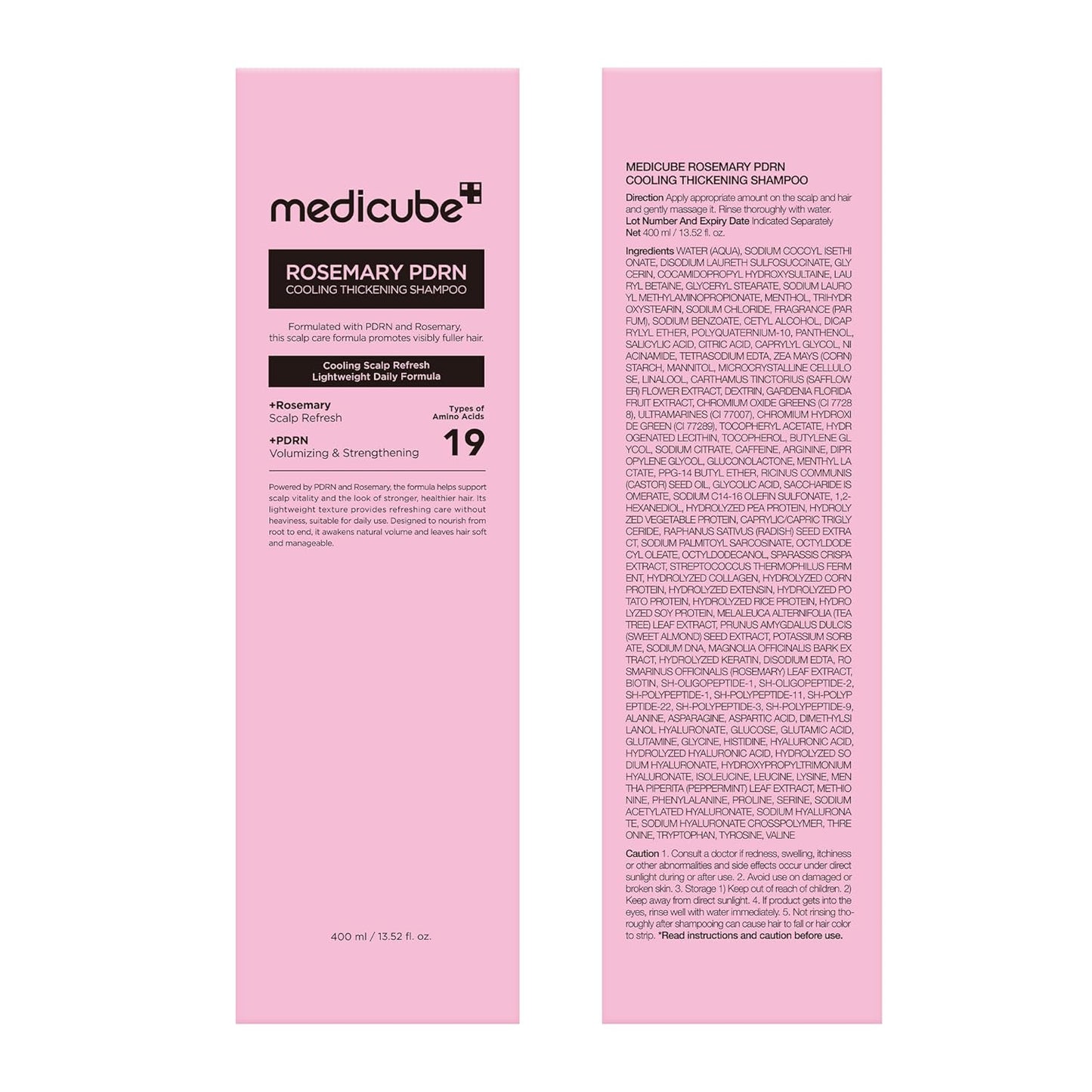 Medicube Rosemary PDRN Cooling Thickening Shampoo