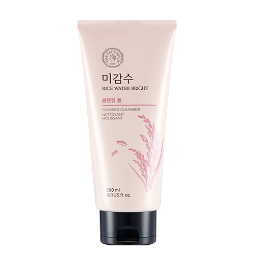 THE FACE SHOP Rice Water Bright Facial Foaming Cleanser