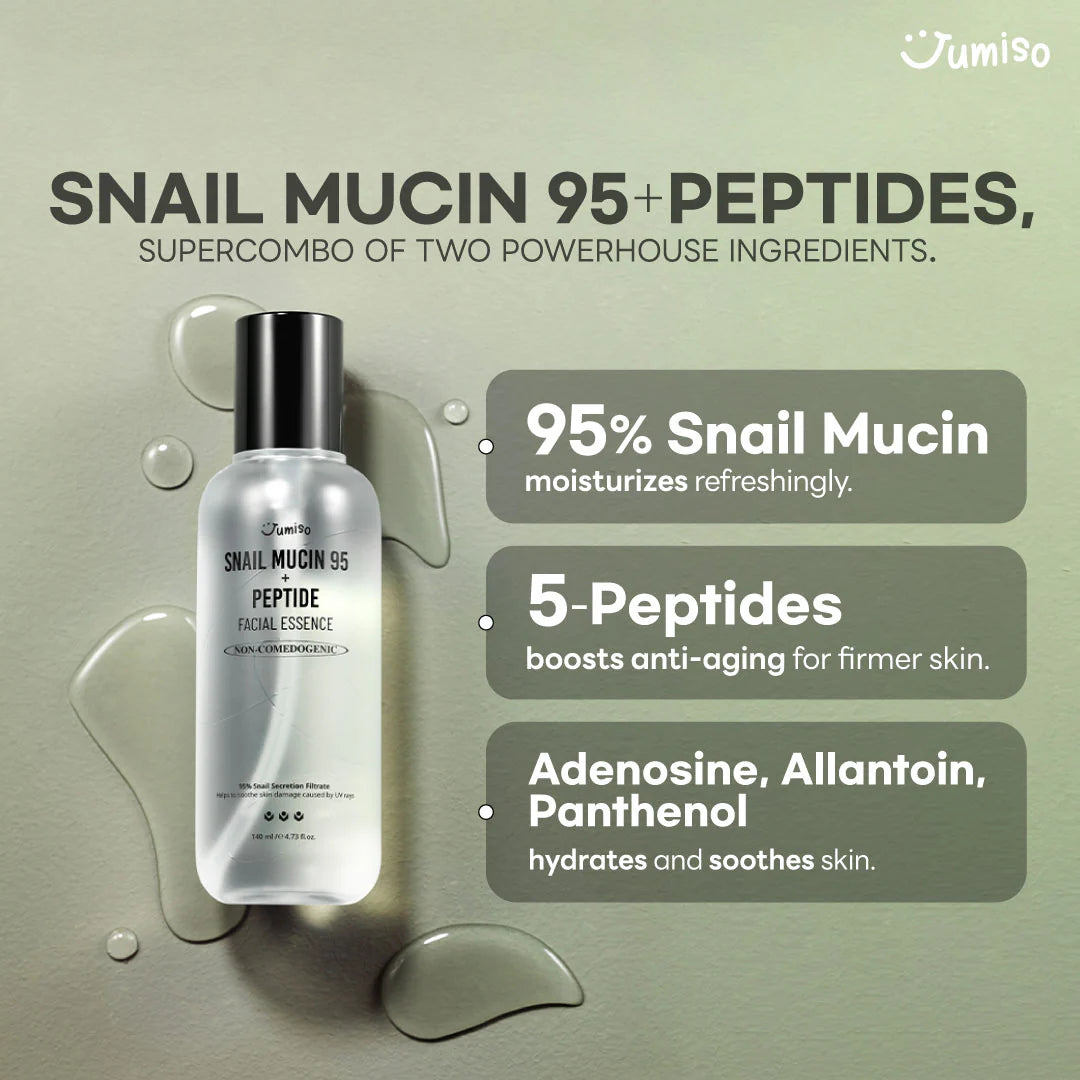 Jumiso Snail Mucin 95 + Peptide Essence