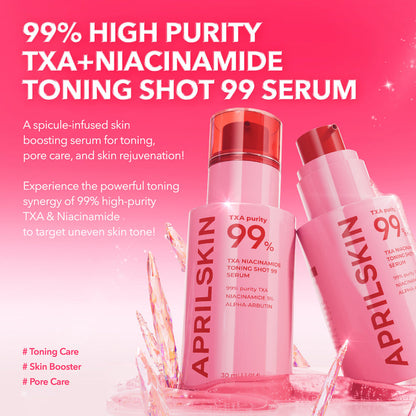 APRILSKIN TXA Niacinamide Toning Shot 99 Serum
