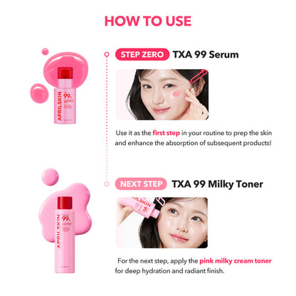 APRILSKIN TXA Niacinamide Toning Shot 99 Serum