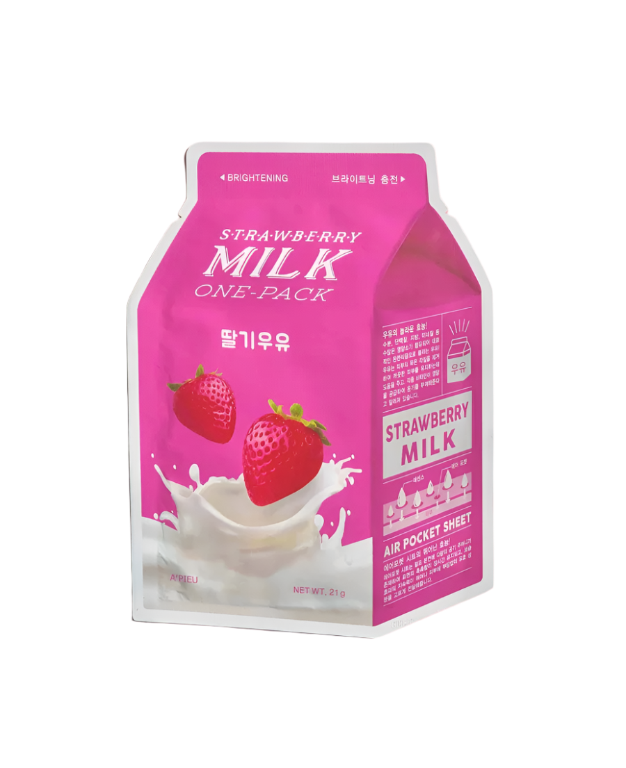 A'PIEU Strawberry Milk One Pack Mask