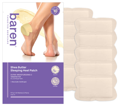 BAREN Shea Butter Sleeping Heel Patch (10ea)