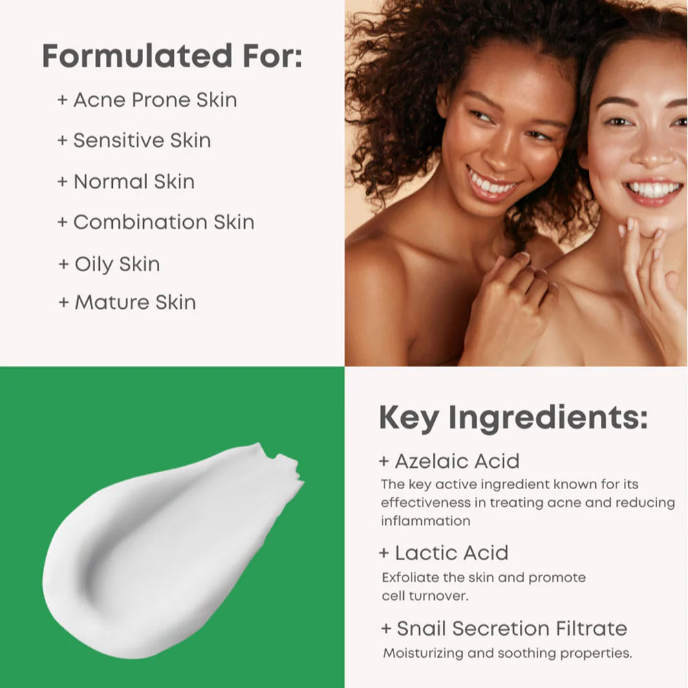 NINELESS A-Control 10% Azelaic Acid Cream