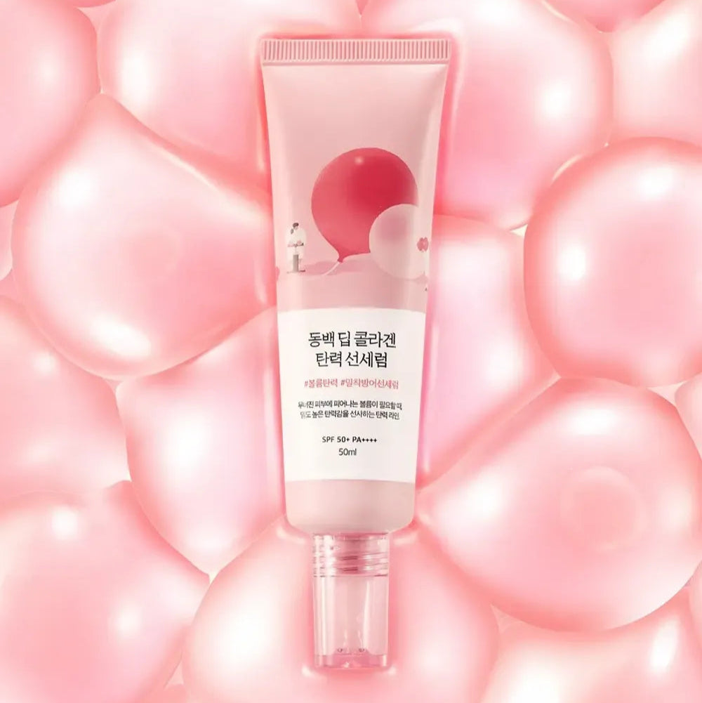 Round Lab Camellia Deep Collagen Firming Sun Serum
