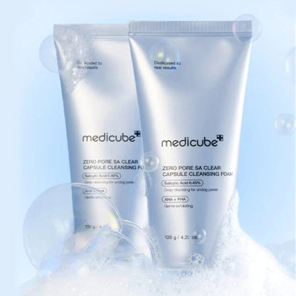 Medicube Zero Pore SA Clear Capsule Cleansing Foam