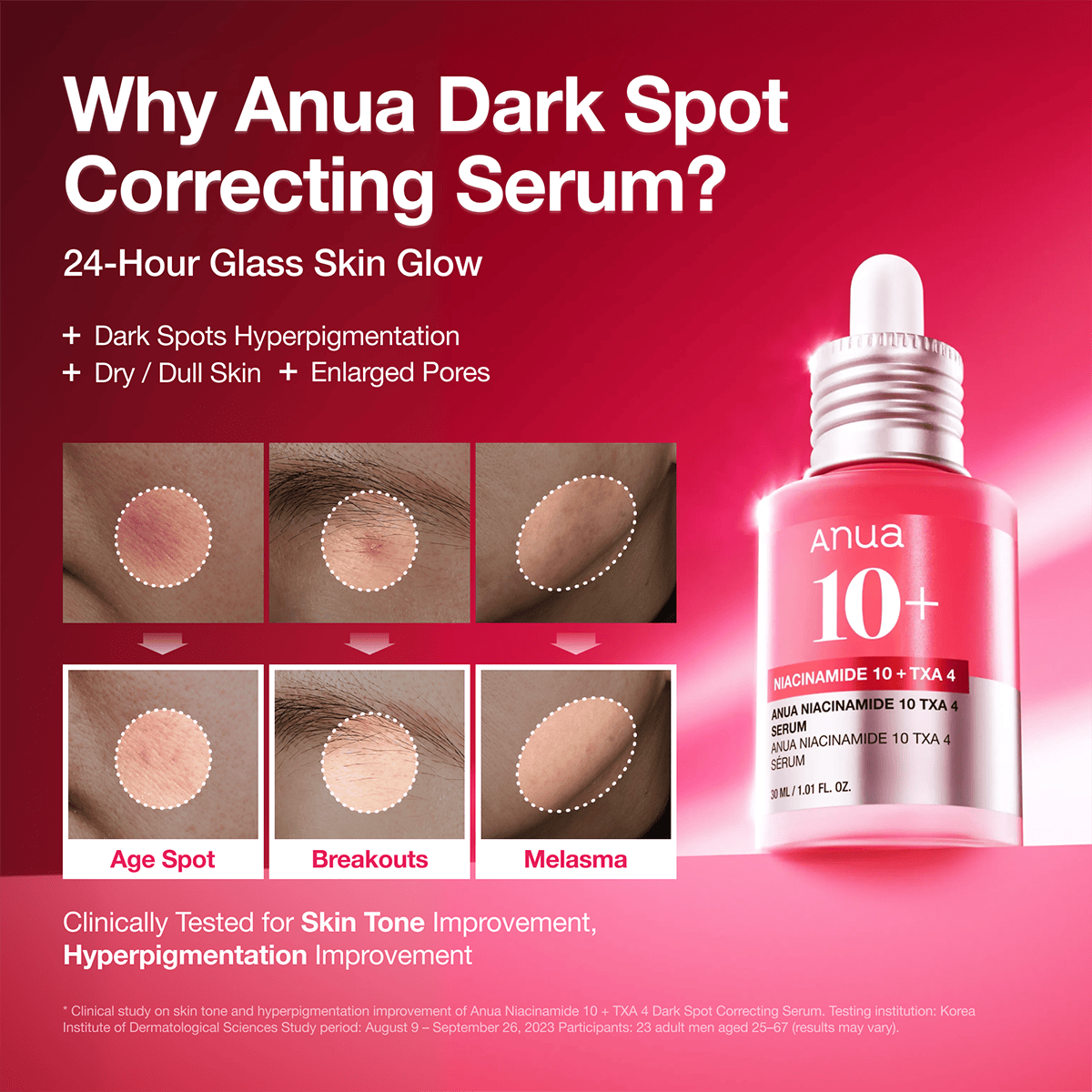 ANUA Niacinamide 10% + TXA 4% Serum