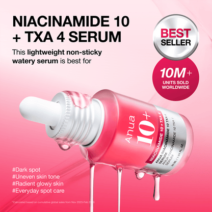 ANUA Niacinamide 10% + TXA 4% Serum