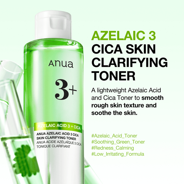 ANUA Azelaic Acid 3 CICA Clarifying Toner