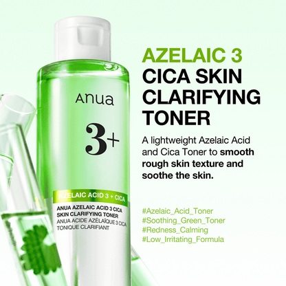 ANUA Azelaic Acid 3 CICA Clarifying Toner
