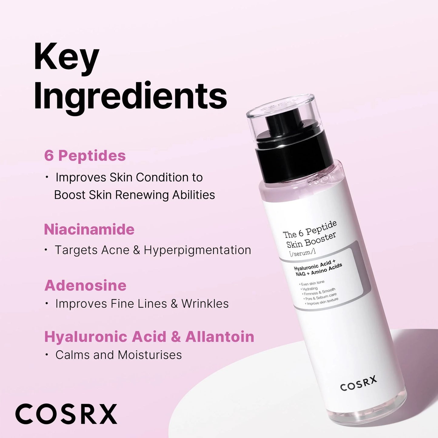 COSRX The 6 Peptide Skin Booster Serum