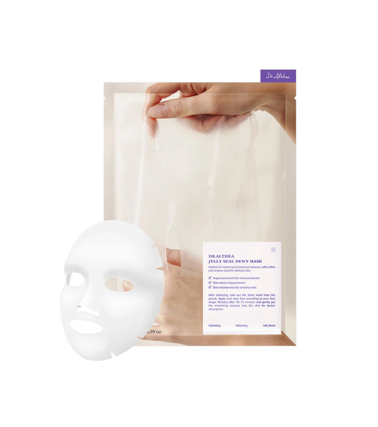 Dr. Althea Jelly Seal dewy Mask
