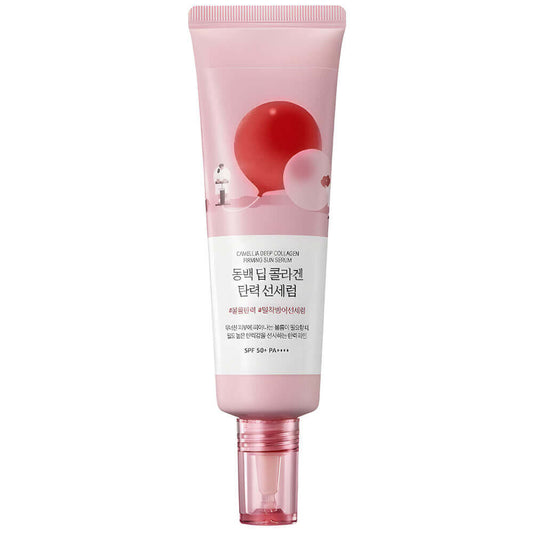 Round Lab Camellia Deep Collagen Firming Sun Serum