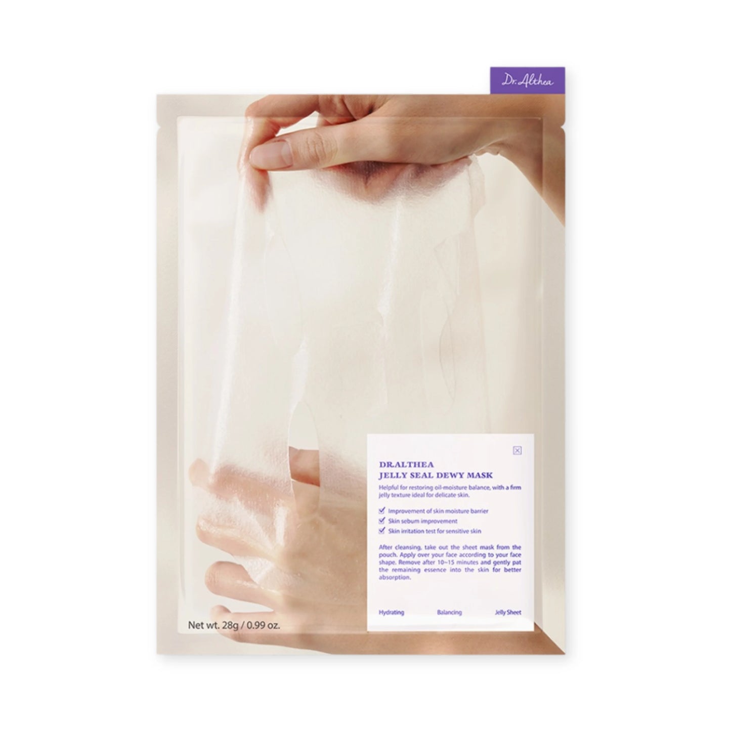 Dr. Althea Jelly Seal dewy Mask