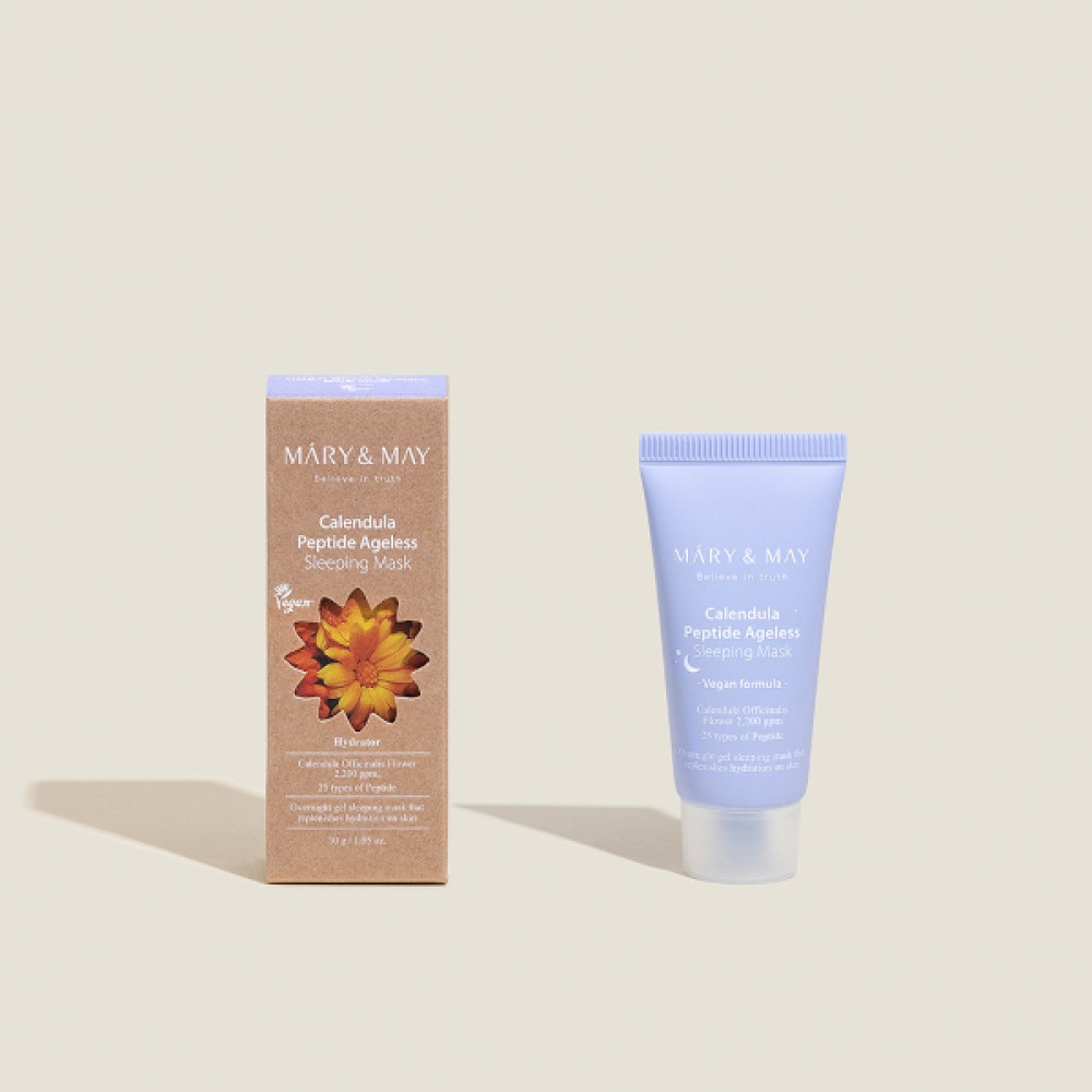 Mary&May Calendula Peptide Ageless Sleeping Mask