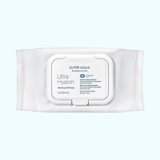 MISSHA Super Aqua Ultra Hyalron Cleansing Oil Wipes