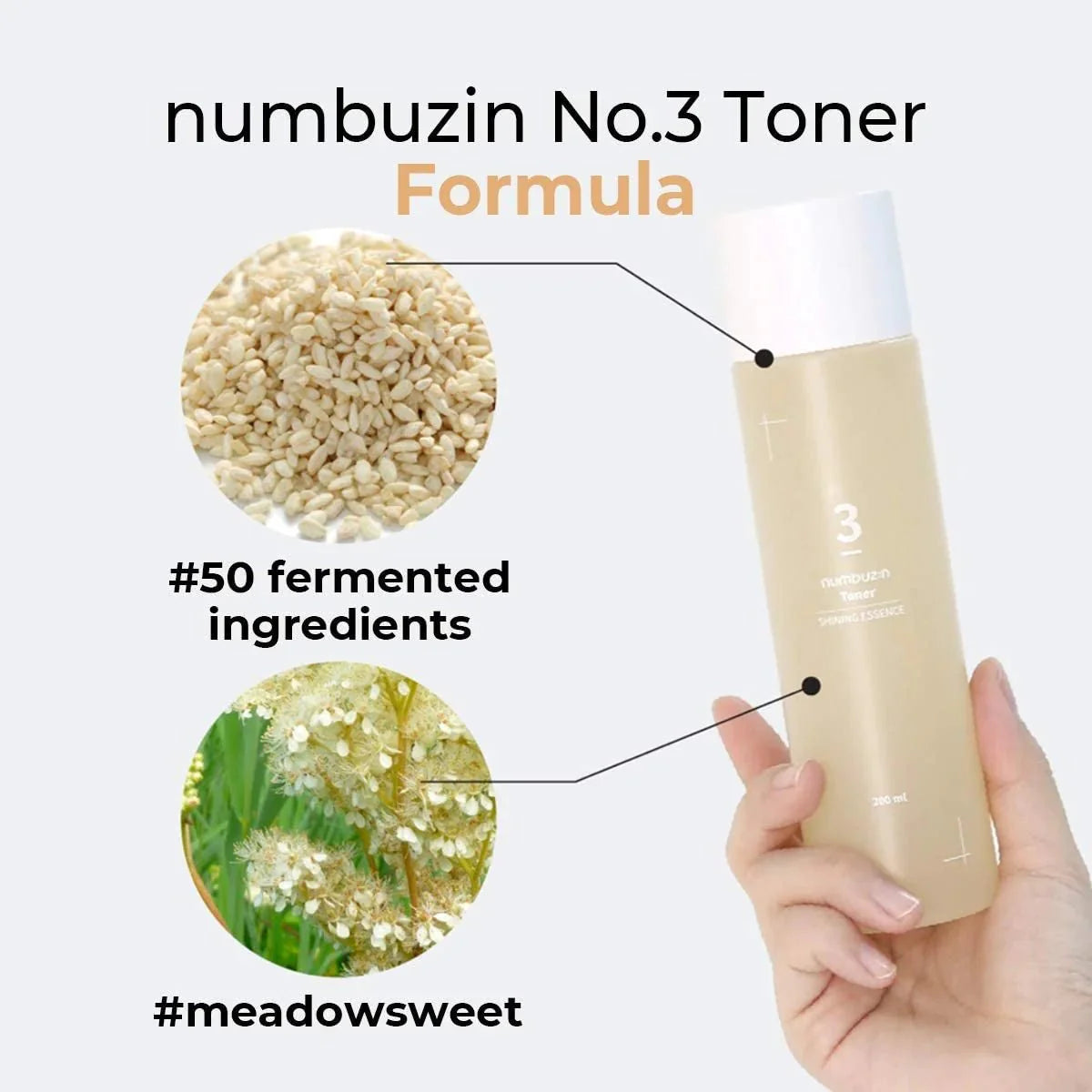 numbuzin No.3 Super Glowing Essence Toner