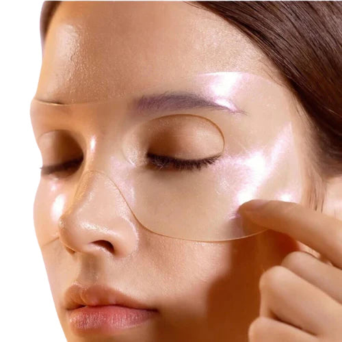 PETITFEE Aura Quartz Hydrogel Eye Zone Mask – Iridescent Lavender