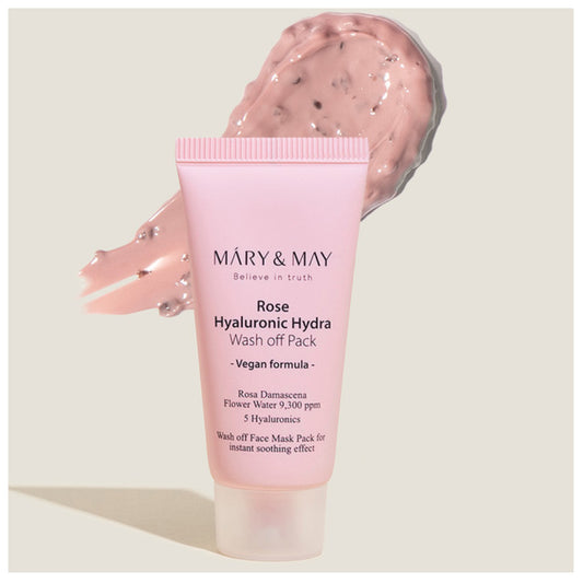 Mary&May Rose Hyaluronic Hydra Wash off Pack