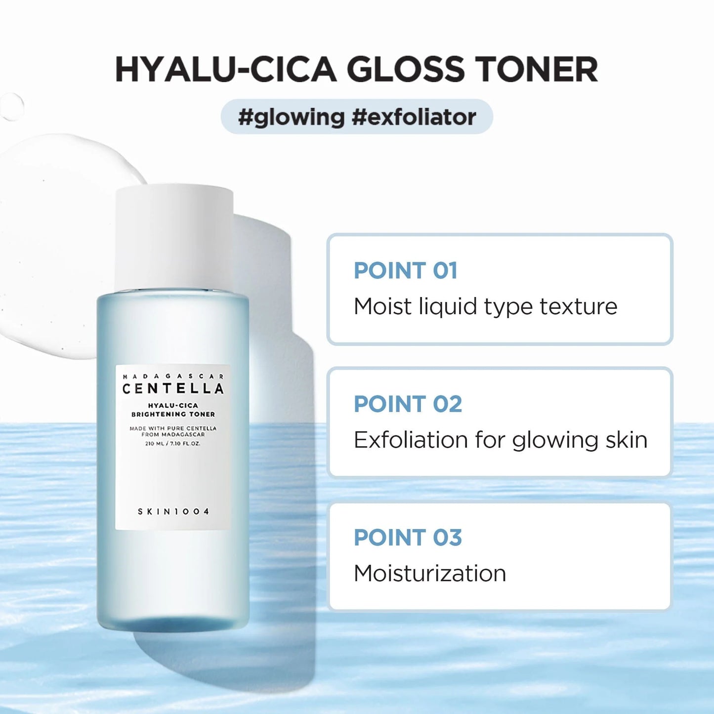 SKIN1004 Madagascar Centella Hyalu-Cica Brightening Toner